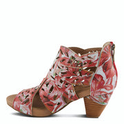 L'Artiste Icon Tooled Leather Ankle Sandal