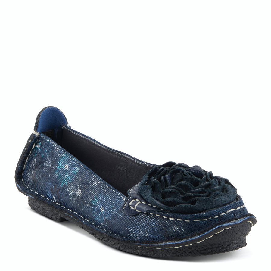 L'Artiste Dezi Flat Comfort Loafer Flower Shoe