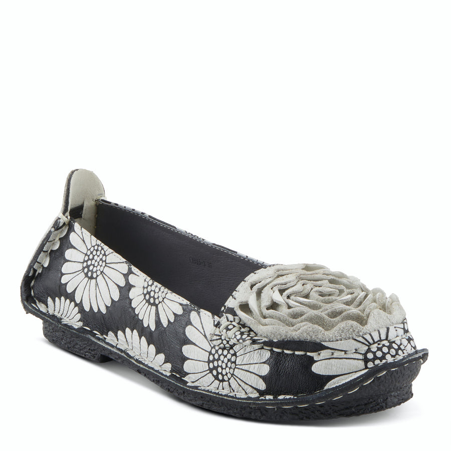 L'Artiste Dezi Flat Comfort Loafer Flower Shoe