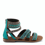 Azura Andromeda Gladiator Style Leather Sandal
