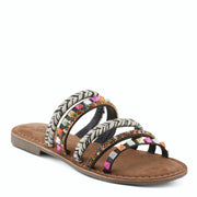 Azura Intoxicate Multi Straps Leather Sandal