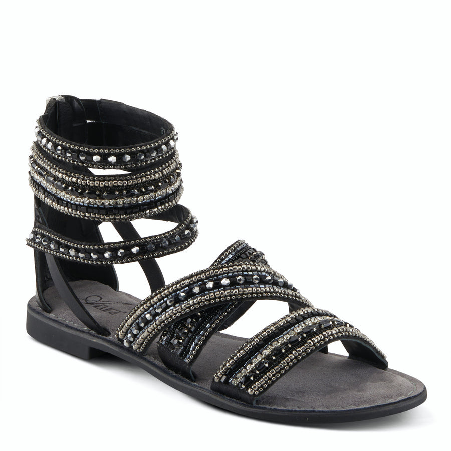 Azura Andromeda Gladiator Style Leather Sandal