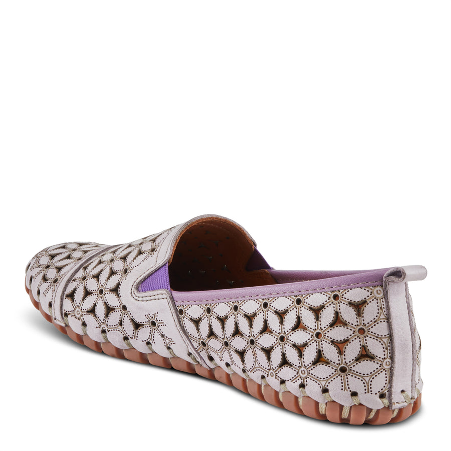 Spring Step Flowerflow Leather Slipon Moccasin Shoe