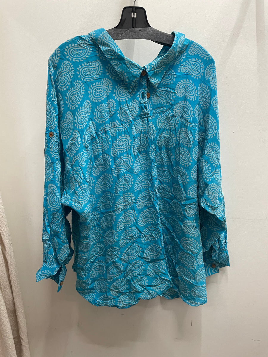 Kismet Button Down Tunic #208 by Kantha Bae