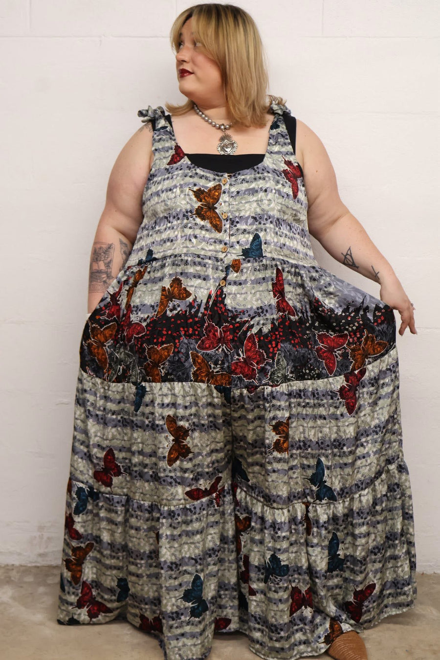 Silk Celeste Jumpsuit #100 by Kantha Bae