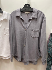 Modal Spandex Terry Shacket by Escape by Habitat 26895 Robin Boutique