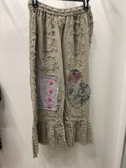 Moonmoss Ruffle Pant by Jaded Gypsy Robin Boutique