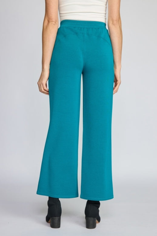 Feather Lux Knit Solid Trek Pant by Olivia