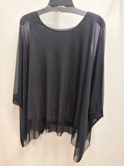 Chiffon Tunic Top with Sparkly Tank Top by Origami