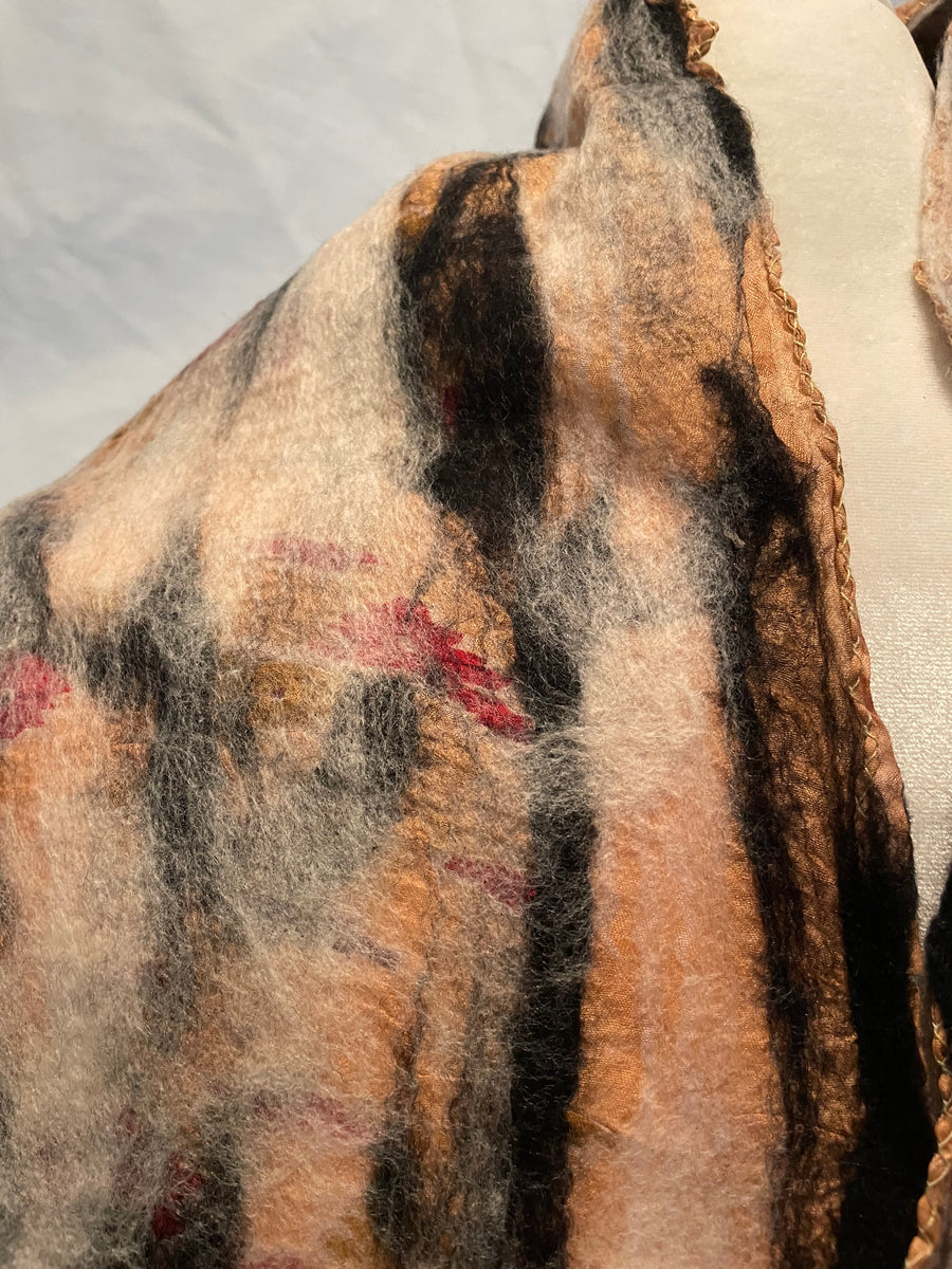 Artisan Felted Wool Scarves