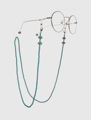 Bejeweled Eye Glass Necklace