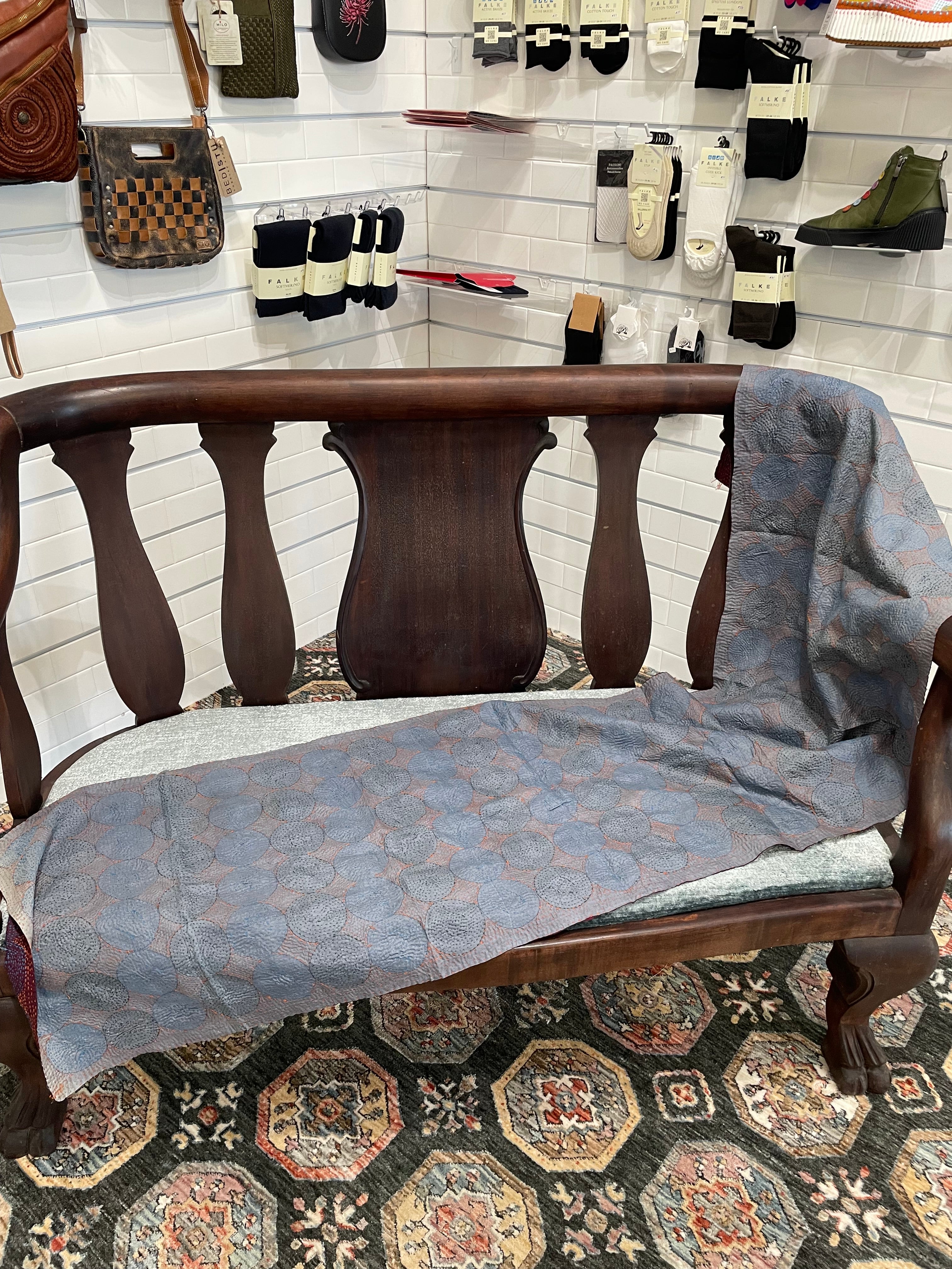 Silk Kantha Scarf #5010 by Robin