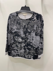 Printed Fleece Pullover in Fog by Escape