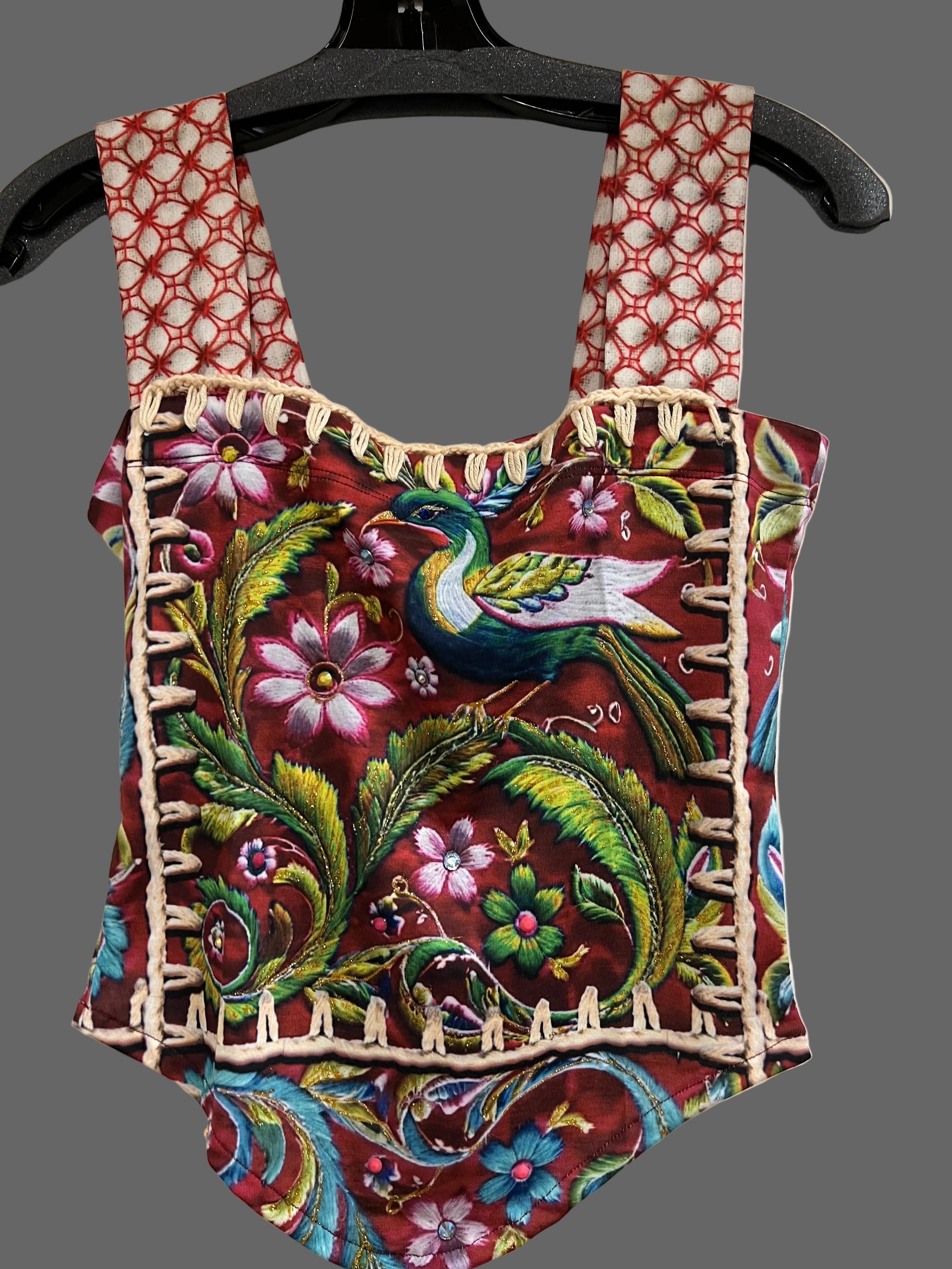 Make Me Boho Peacock Tank by IPNG Design Robin Boutique