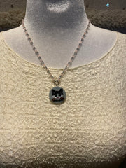 Vintage Cat Cameo Necklace by Gina