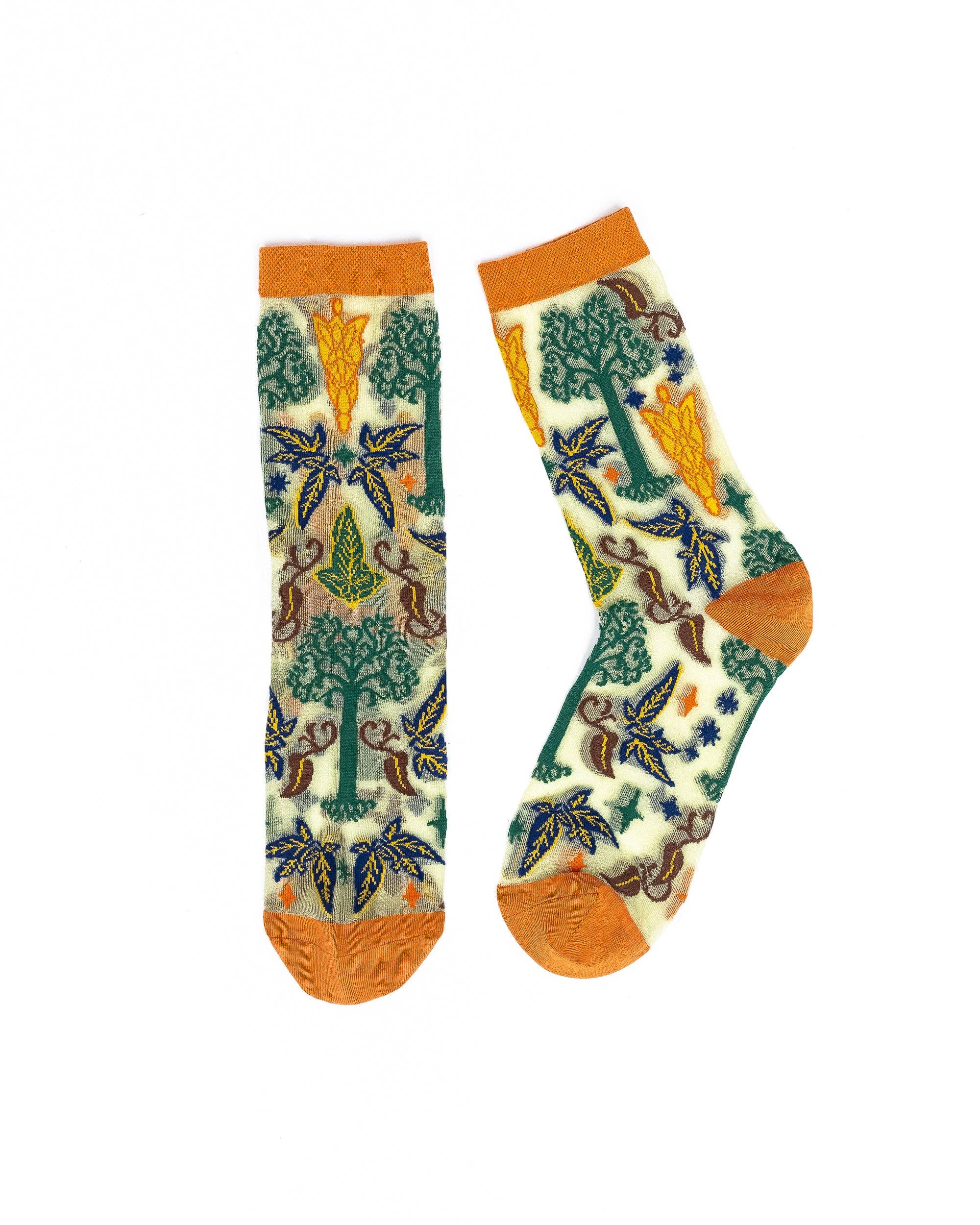 The Lord of the Rings™ Elegant Icons Shimmer Sheer Crew Sock