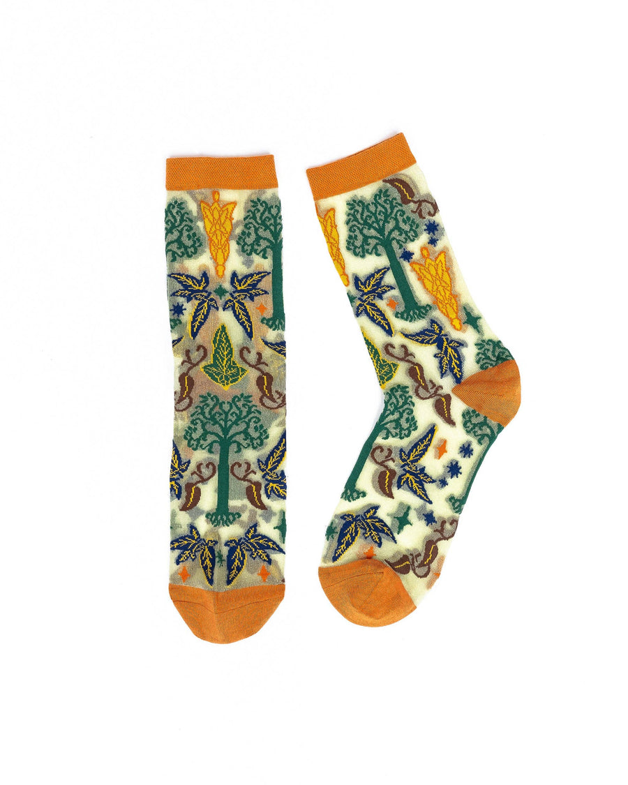 The Lord of the Rings™ Elegant Icons Shimmer Sheer Crew Sock