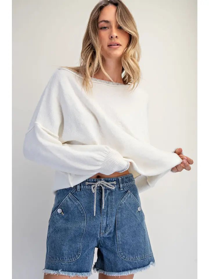 Cozy Pullover Sweater by Cotierra