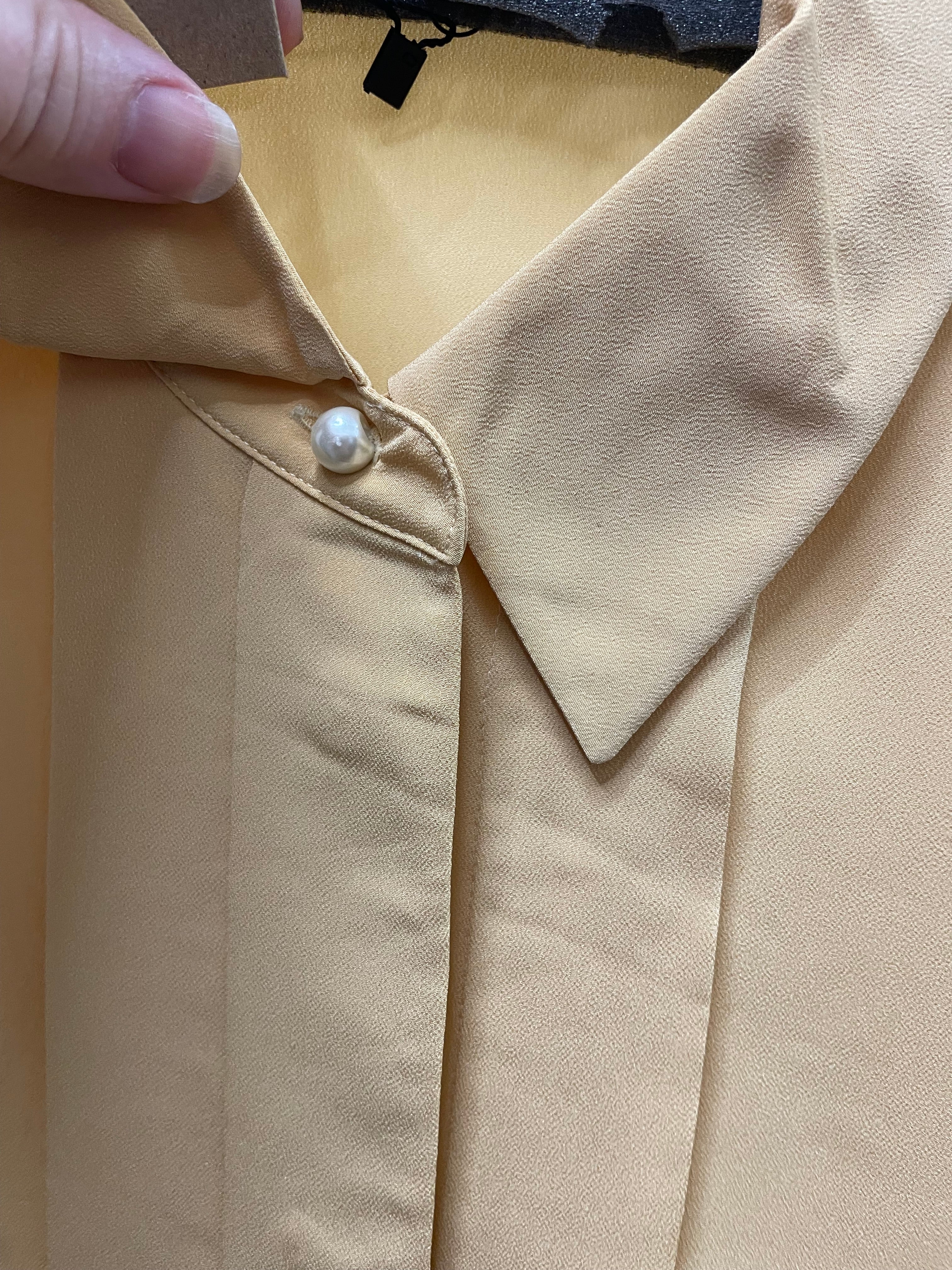 Reworked Flowy Crop Button Down #115