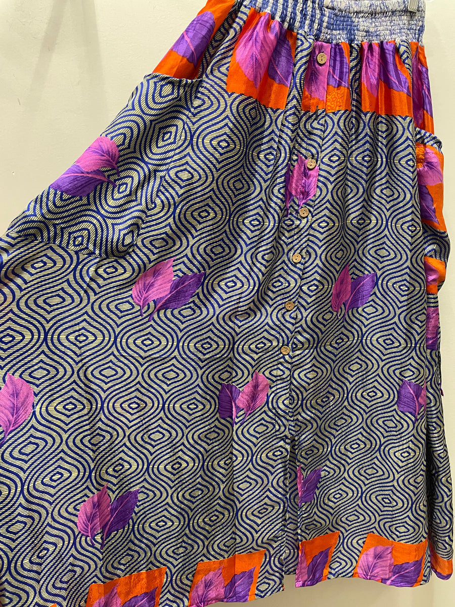 Rasgulla Butterfly Cargo Skirt #012 by Kantha Bae