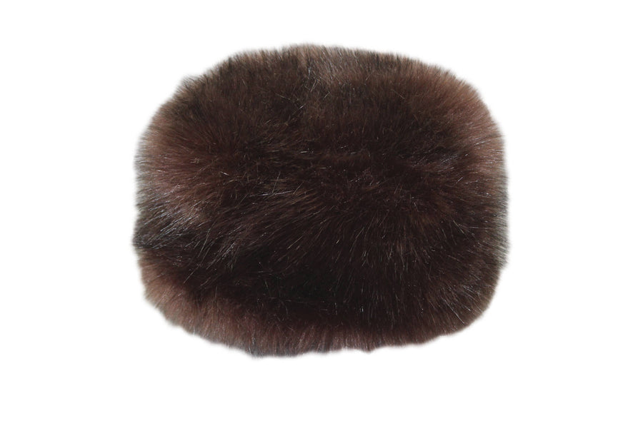 Faux Fur Bucket Turban Hat