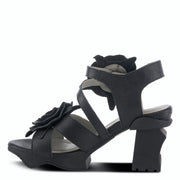 L'Artiste Shelly Flower Platform Leather Shoe