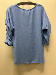 Flowy Button Blouse by Creations