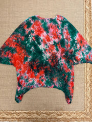 Crepe Sari Hi Lo Butterfly Top #173 by Kantha Bae