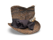 Bree - Straw Top Hat Robin Boutique