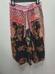 Kantha Sunrise Crop Pants "Midnight" by Jaded Gypsy