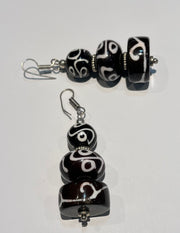 Copal Triple Stacked Earrings
