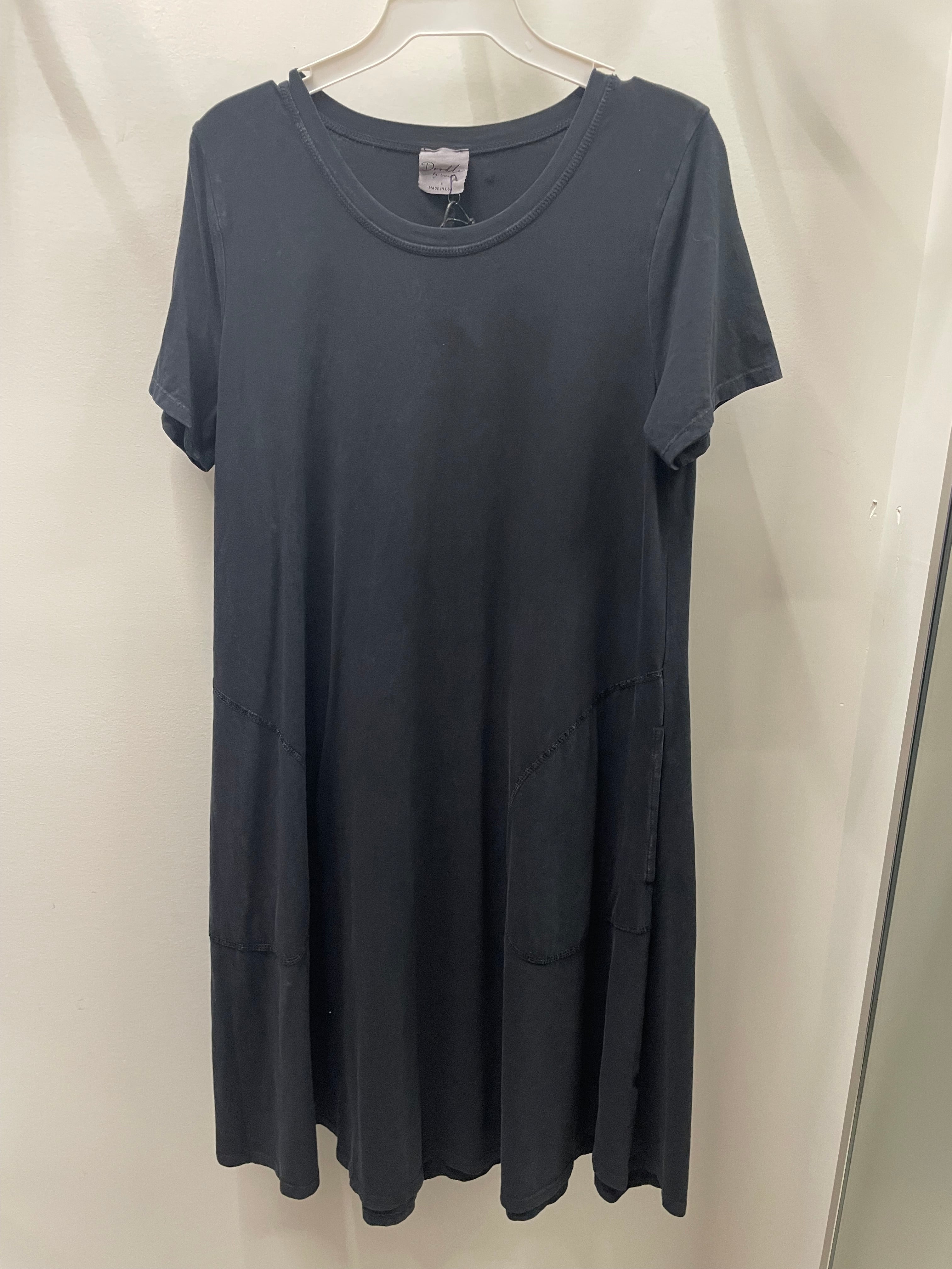 Vintage Wash Tee Shirt Dress by Doodles