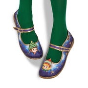 Hot Chocolate Chocolaticas® Jolly Sisters  Women's Mary Jane Flat Robin Boutique