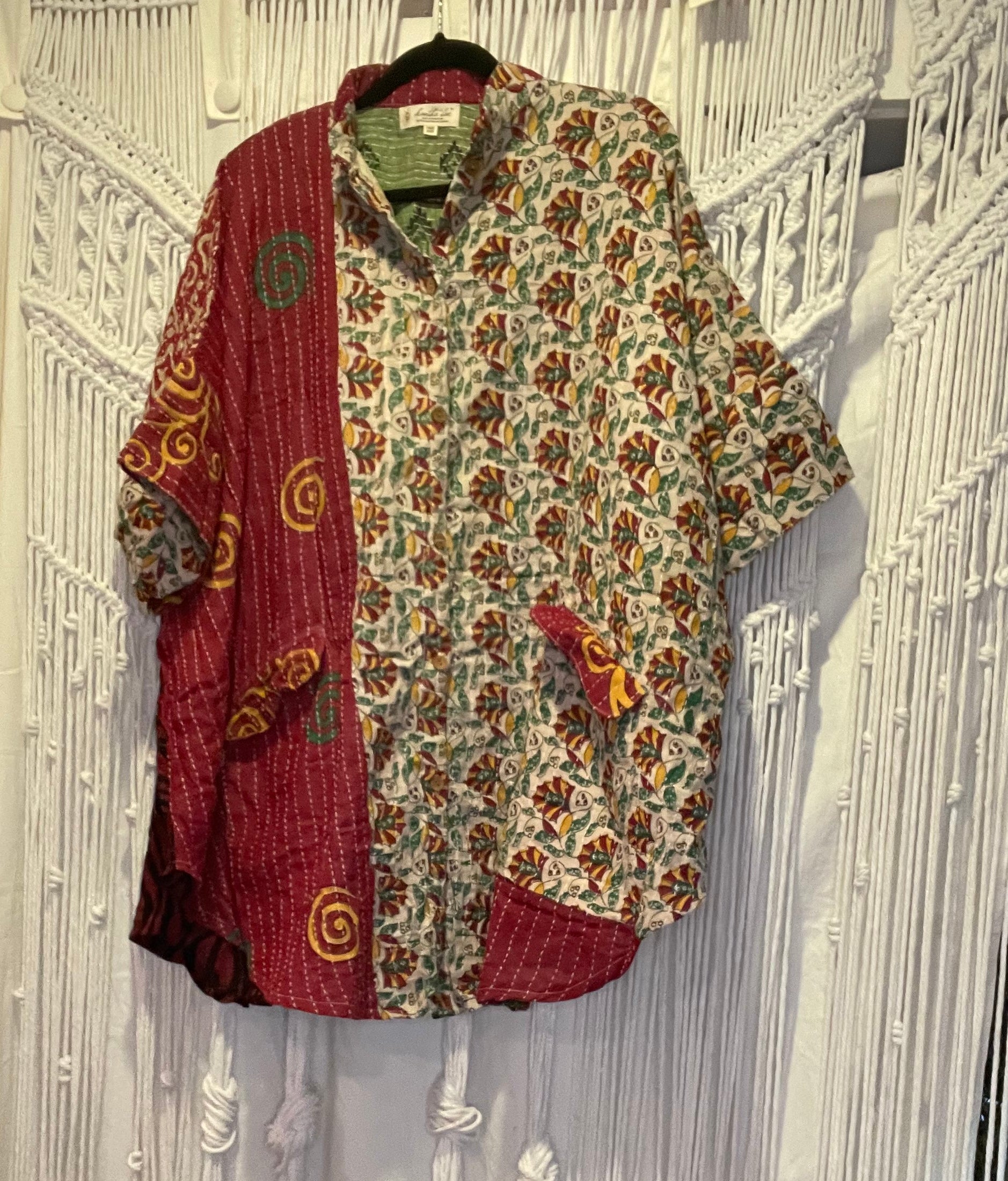 Free To Be Button Down  by Kantha Bae Robin Boutique