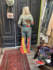 Got You Covered Kantha Jeans by Jaded Gypsy - Robin Boutique-Boutique 