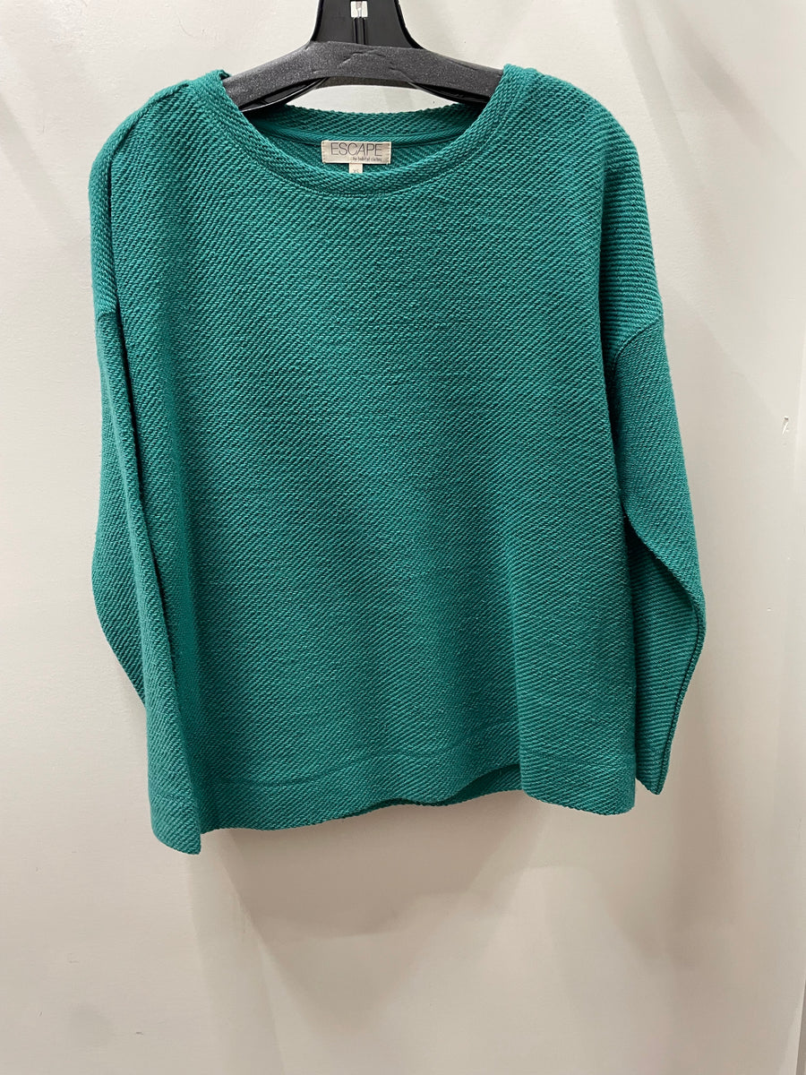 Cool Breeze Sundown Loopy Terry Pullover by Escape