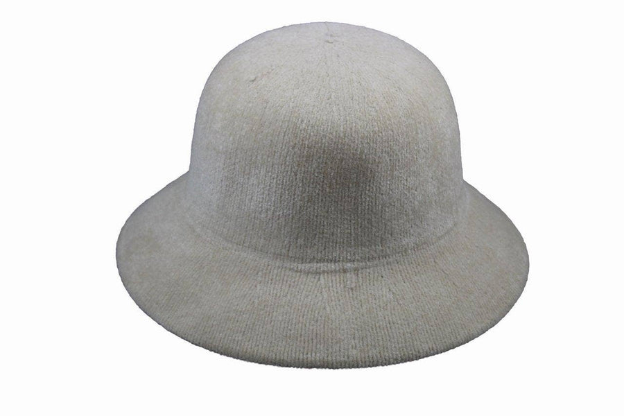 Large Brim Chenille Bucket Hat Winter