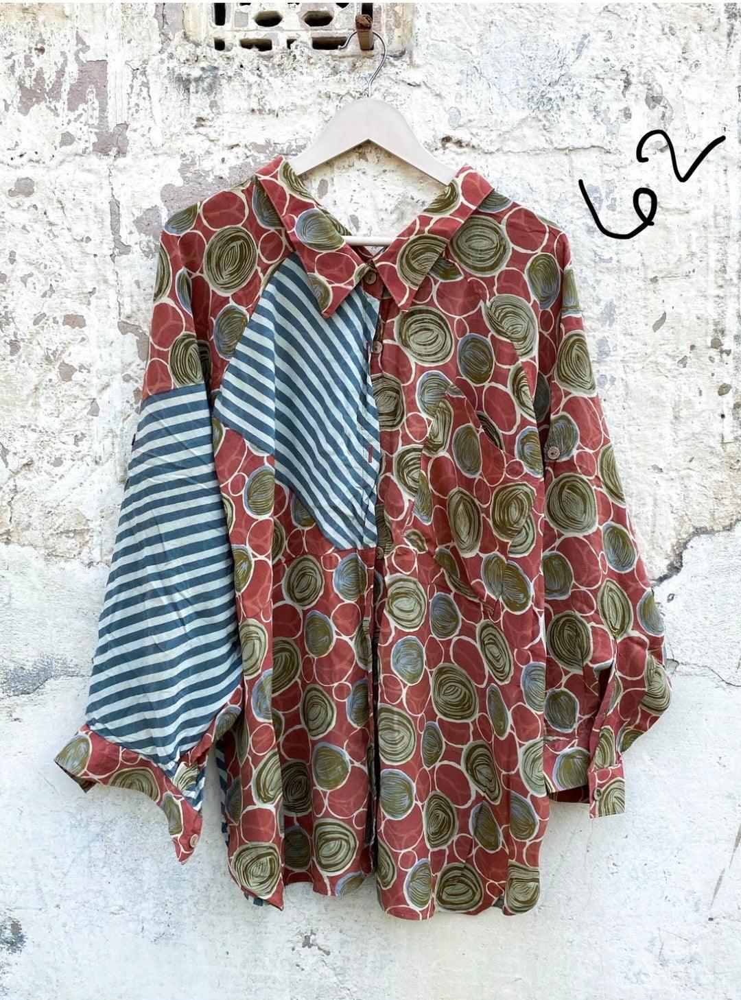 Kismet Button Down Tunic by Kantha Bae - Robin Boutique-Boutique 