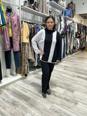 Vertical Vibes Tunic by Olivia