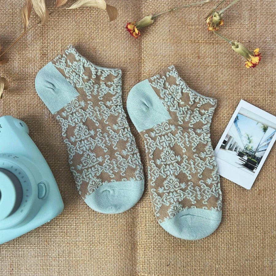 Haden Floral Ankle Socks Robin Boutique