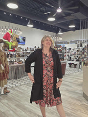 Colleen Dress in Jardinier Print by Effie's Heart