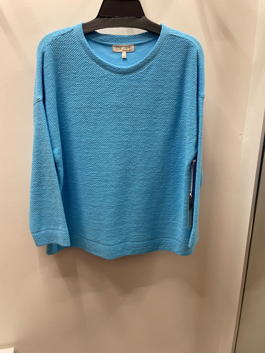 Cool Breeze Sundown Loopy Terry Pullover by Escape