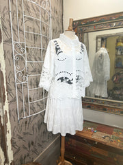 Eyelet Lace Shacket by Adore