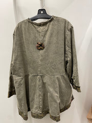 Sage & Stone Tunic Jacket by Paper Lace
