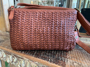 Milo Innes Woven Leather Handbag Robin Boutique
