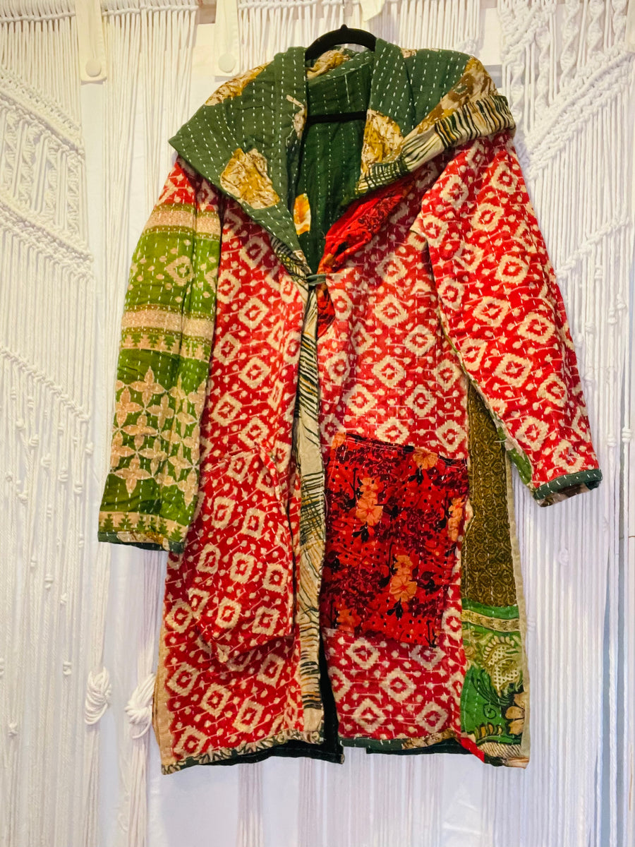 Koverlet Nomad Coat by Kantha Bae Robin Boutique