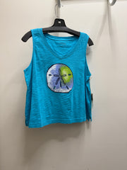 Destination Sand Dollar V-Neck Slub Cotton Tank