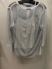 Diamond Mesh Top with Matching Cami by EllyNDale
