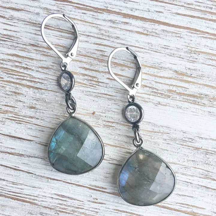 Labradorite Earrings