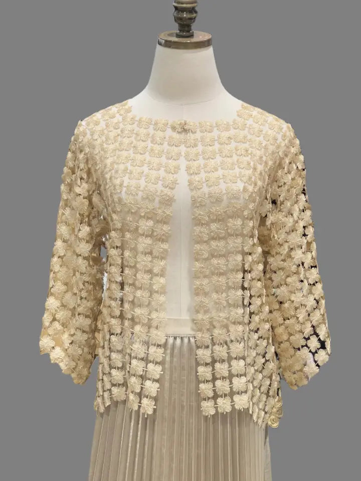 Lace Short Jacket by EllyNDale